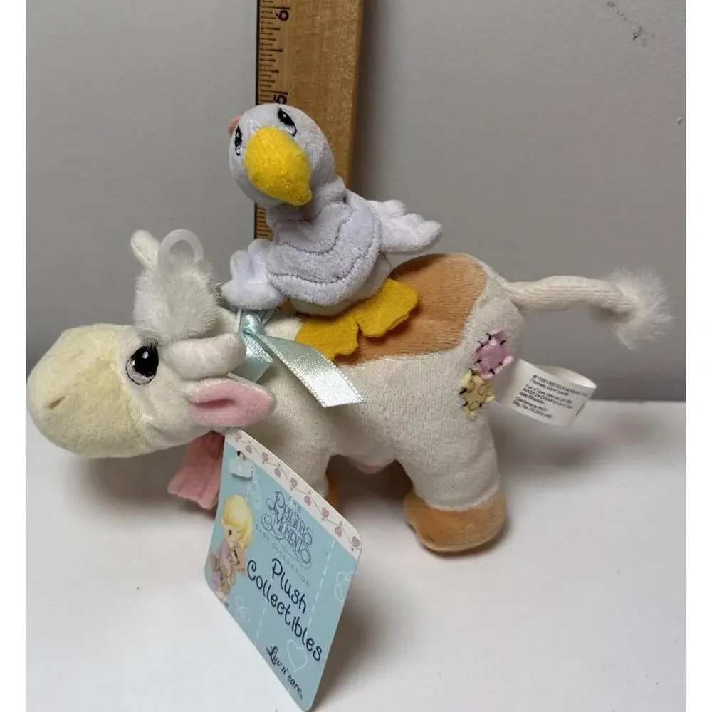 1999 Precious Moments Plush Cow Goose Luv N Care Baby Collection NWT Tag